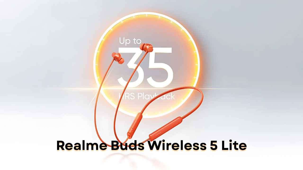 Realme Buds Wireless 5 Lite నెక్ బ్యాండ్ లాంచ్ అనౌన్స్ చేసిన రియల్ మీ.!