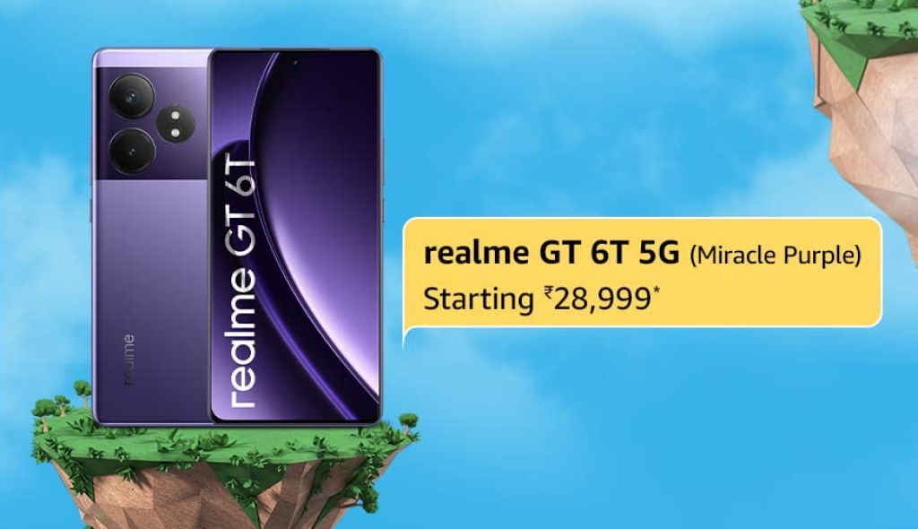 Realme GT 6T 5G Miracle Purple