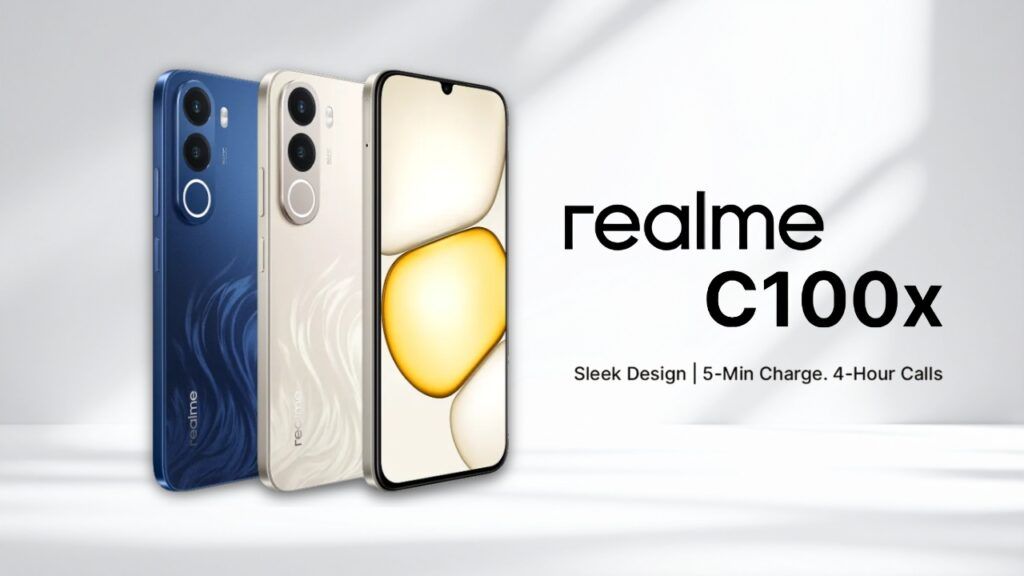 realme launches 80000 mAh big battery 4g phone Realme C100x in india