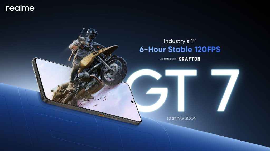 realme launching Realme GT7 in India