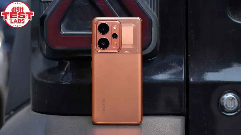 realme p4 power back look