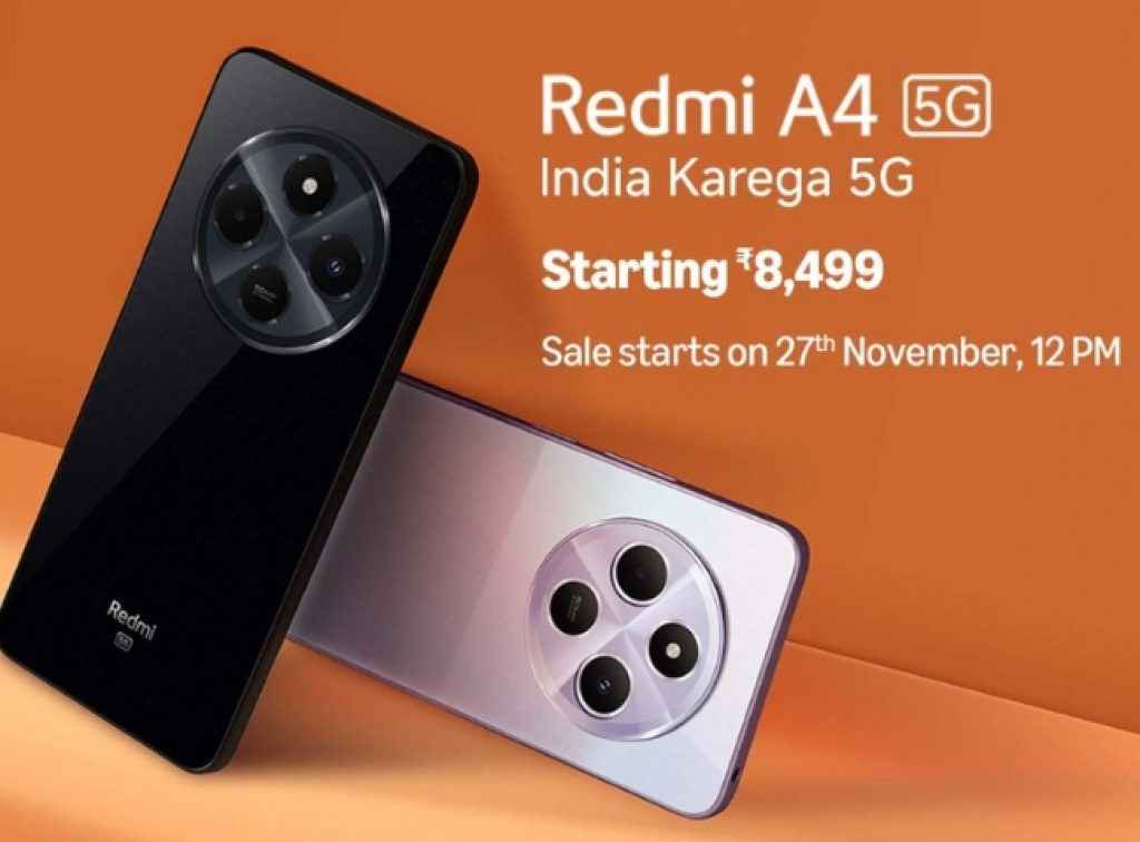 redmi a4 5g first sale