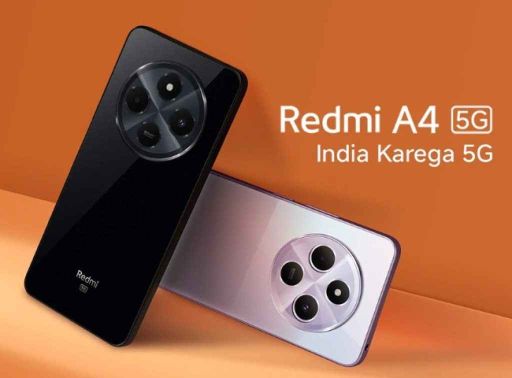 redmi a4 5g launched with snapdragon processor and stunning 50mp camera at 8499 rs