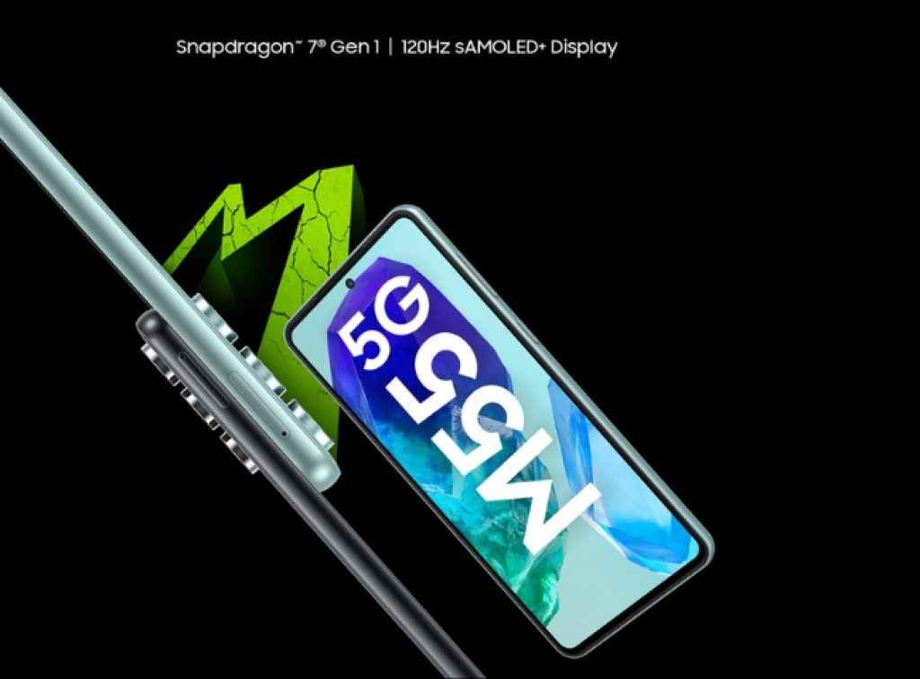 samsung galaxy m55s 5g launched with triple camera snapdragon processor and stunning design