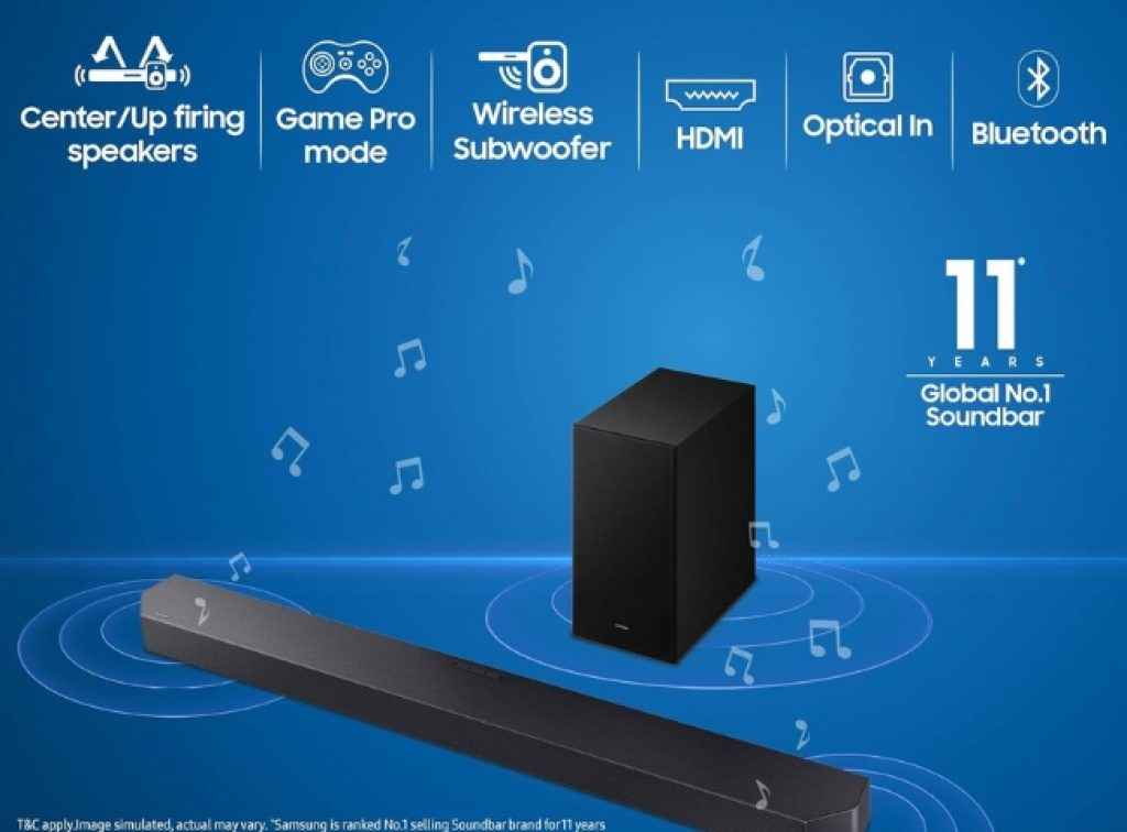 samsung electronics q series 380w soundbar