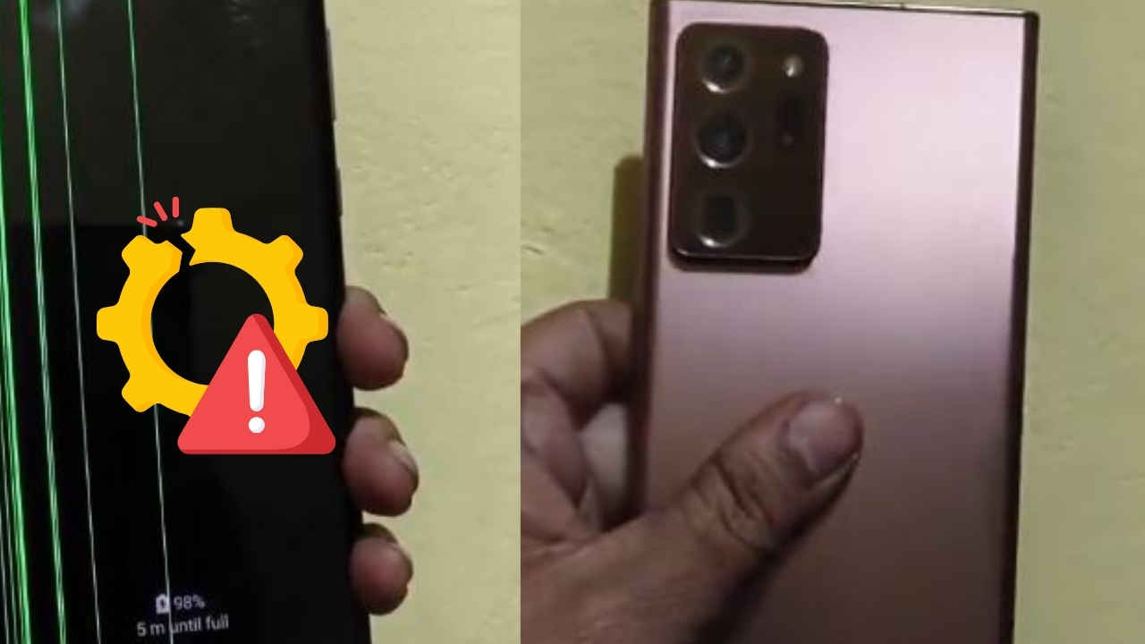 Samsung फोन में फिर आई दिक्कत, अपडेट करते ही स्क्रीन पर आ जाती है Green Line, यूजर्स ने की शिकायत