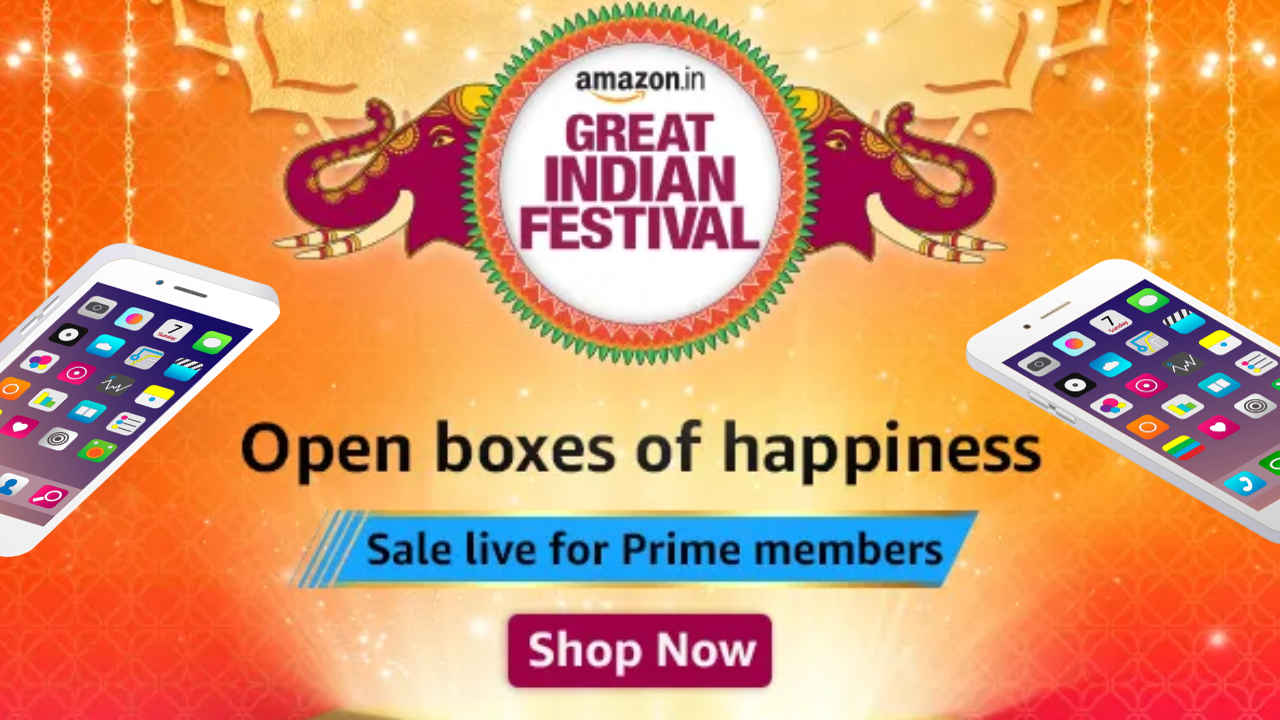 Amazon Great Indian Festival Sale 2023 अखेर प्राईम मेम्बर्ससाठी सुरु, बघा स्मार्टफोन्सवर उपलब्ध बेस्ट Deals| Tech News 