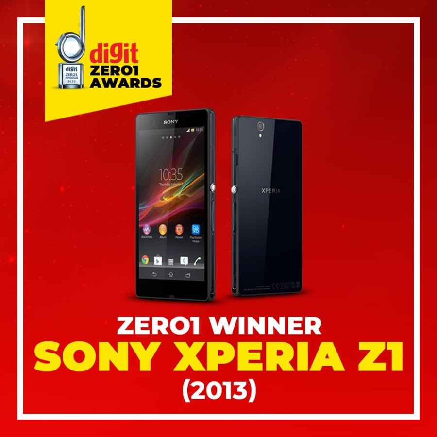 Digit Zero1 Award winning smartphone of 2013, the Sony Xperia Z1