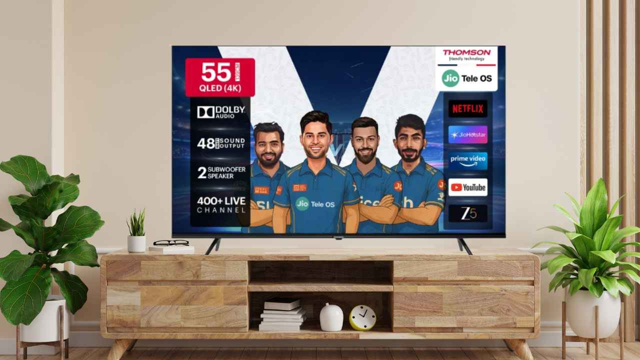 భారీ డిస్కౌంట్ తో కేవలం 43 ఇంచ్ టీవీ రేటుకే లభిస్తున్న 55 ఇంచ్ QLED Smart TV