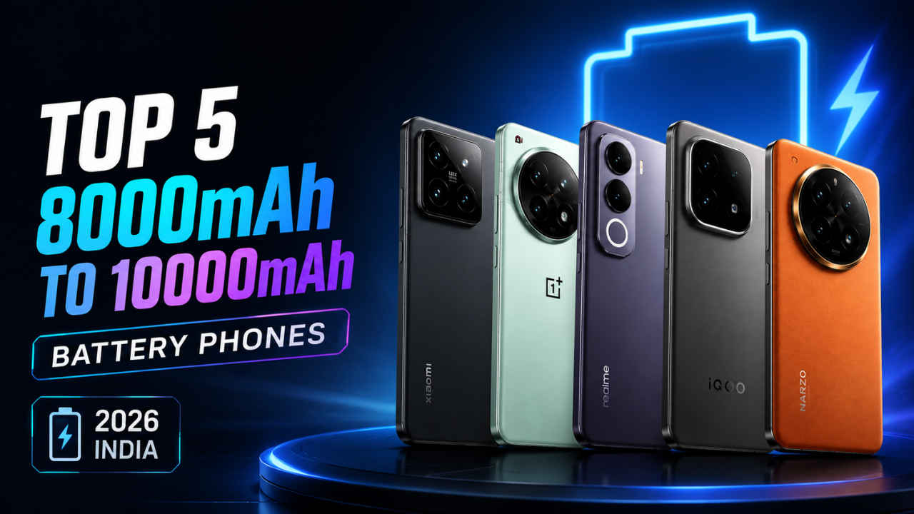 একবার চার্জে চলবে দুই থেকে তিনদিন, 8000mAh থেকে 10000mAh এর ব্যাটারি সহ 5টি সেরা PowerHouse স্মার্টফোন