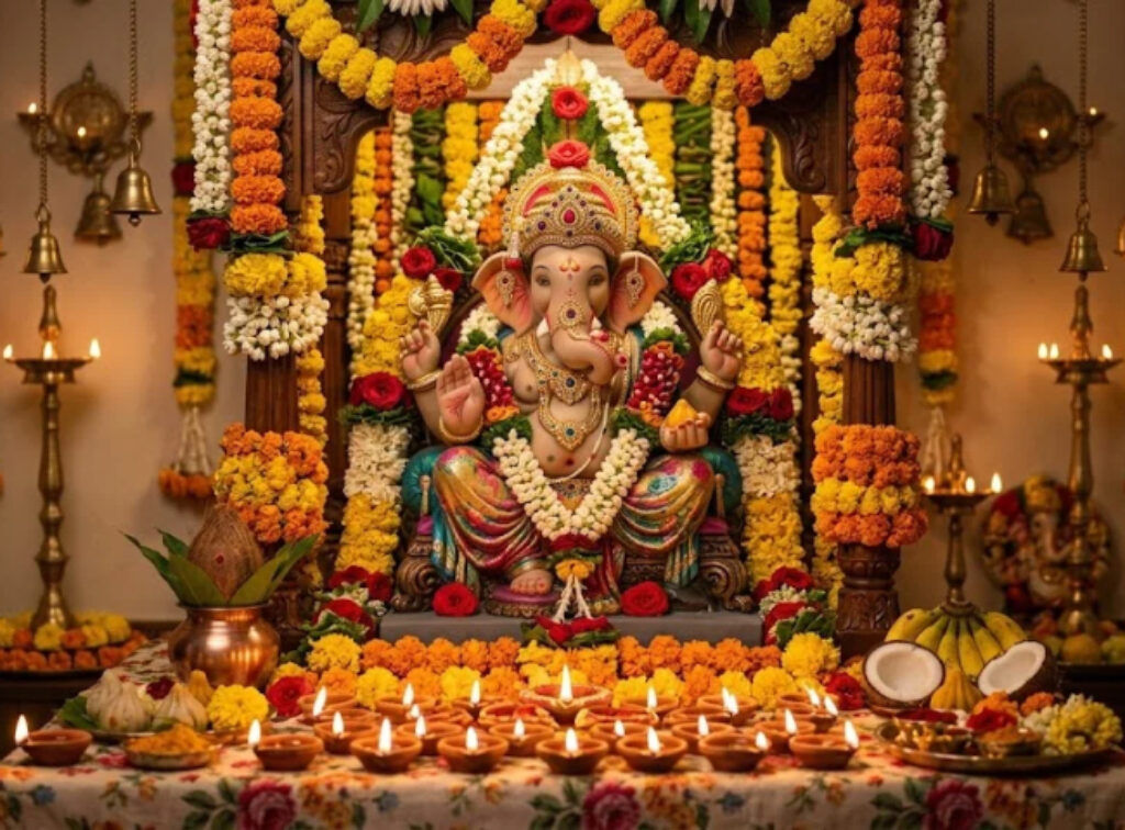 vinayaka chavithi AI Image prompts
