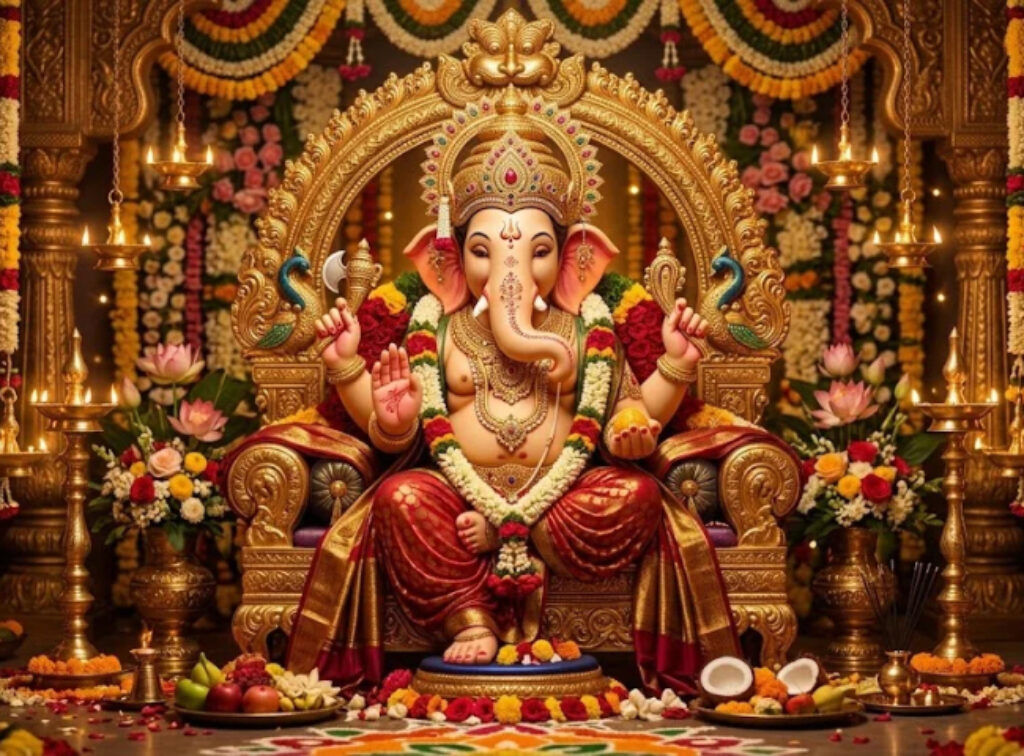 vinayaka chavithi festival AI Image prompts