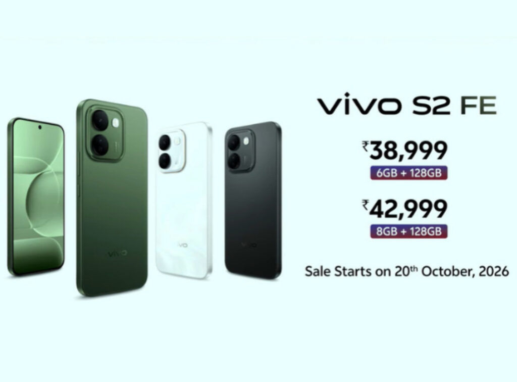 vivo S2 FE Price and sale date