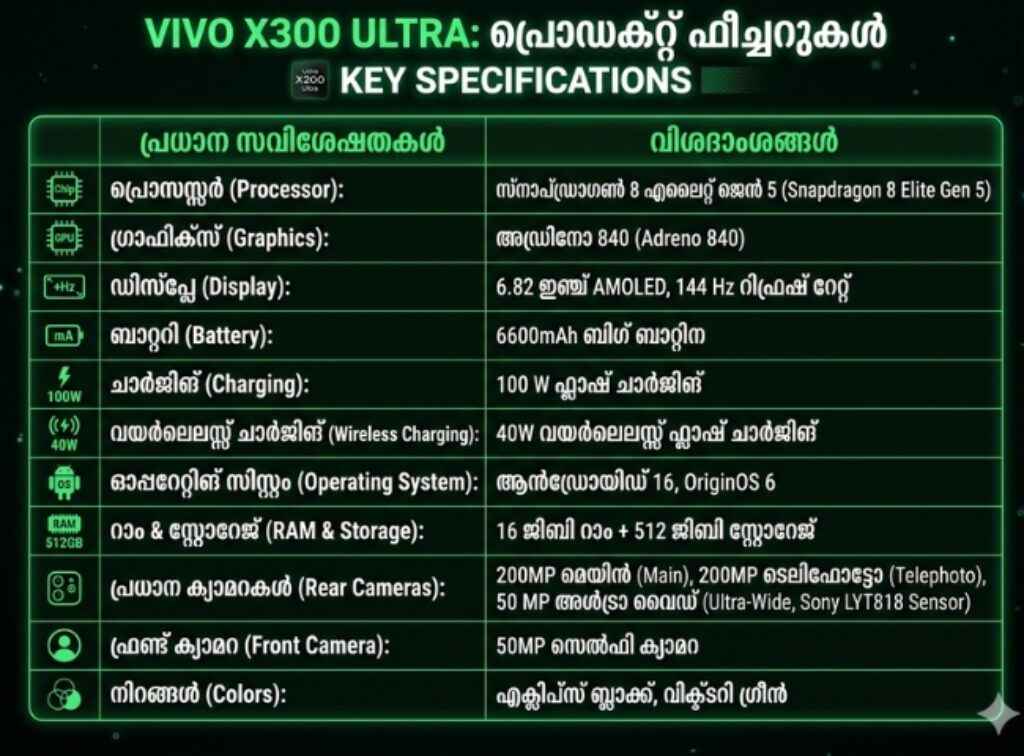 Vivo X300 Ultra