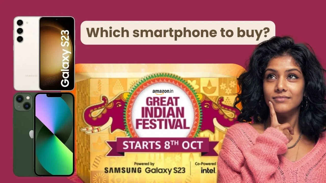 Top 5 premium smartphones to buy during Amazon Great Indian Festival sale 2023