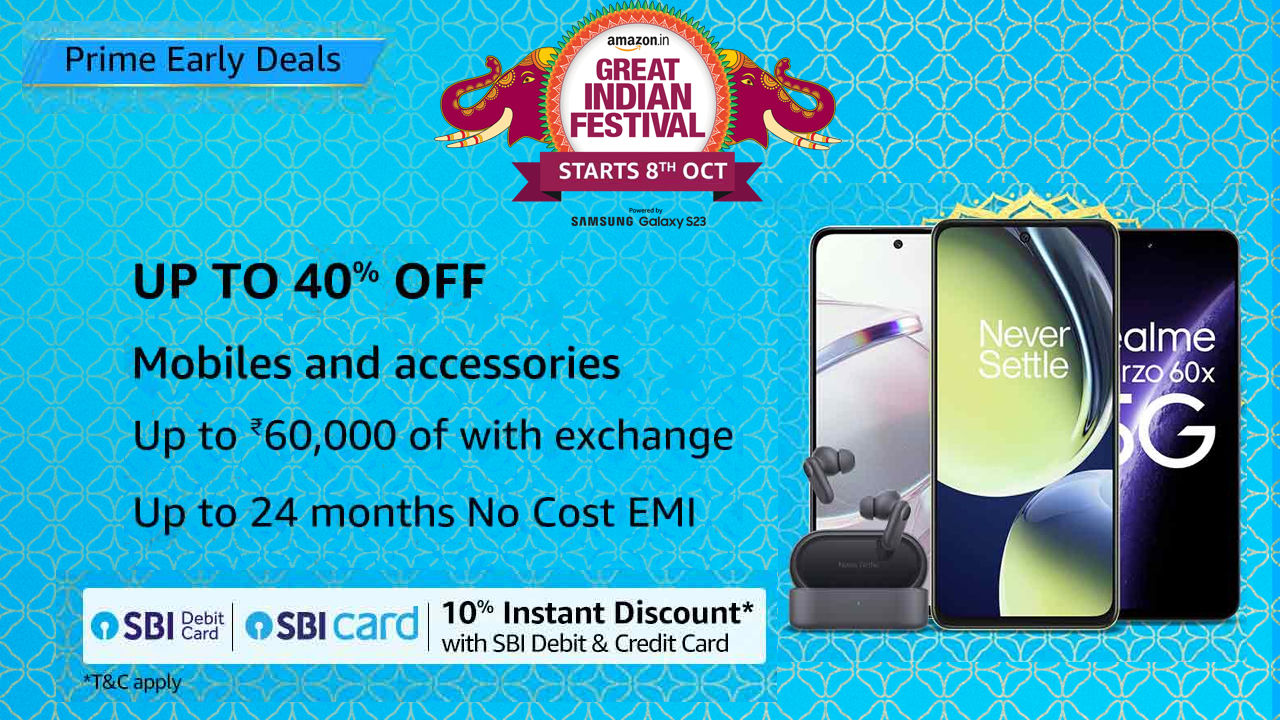 Top 10 Smartphone Deals on Amazon You Shouldn't Miss This Festival Season! - Vimarsana News