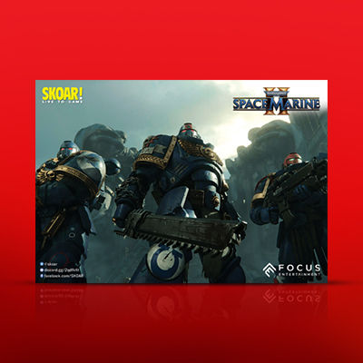 Skoar!-Poster_Warhammer-40000-Space-Marine-II_Jun2022_400x400