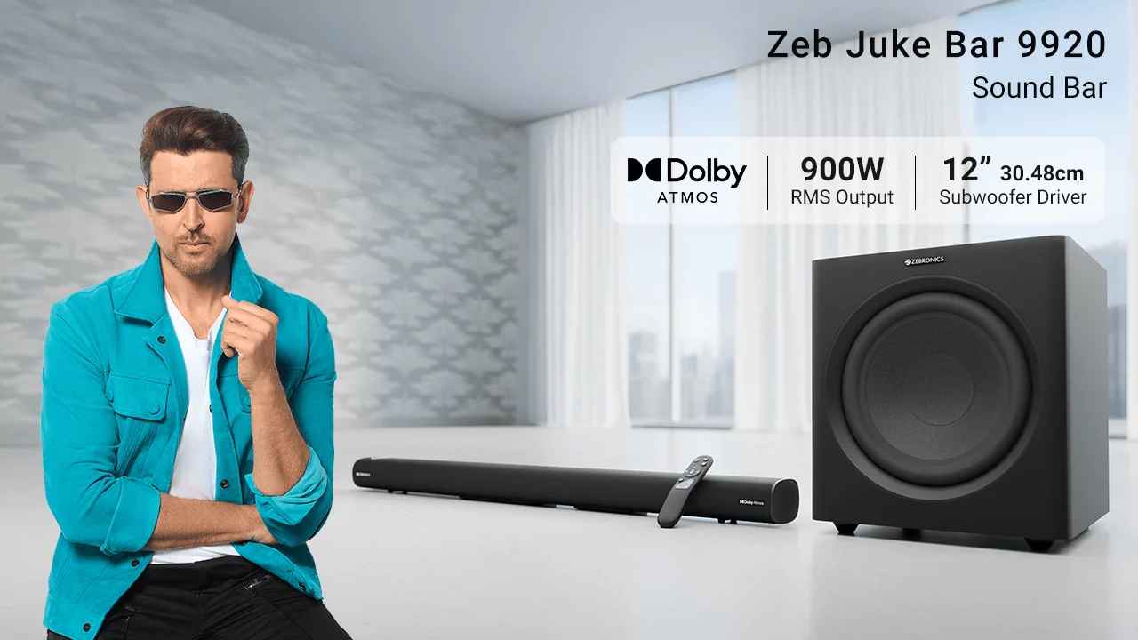 900W హెవీ సౌండ్ తో Dolby Atmos సౌండ్ బార్ లాంచ్ చేసిన Zebronics