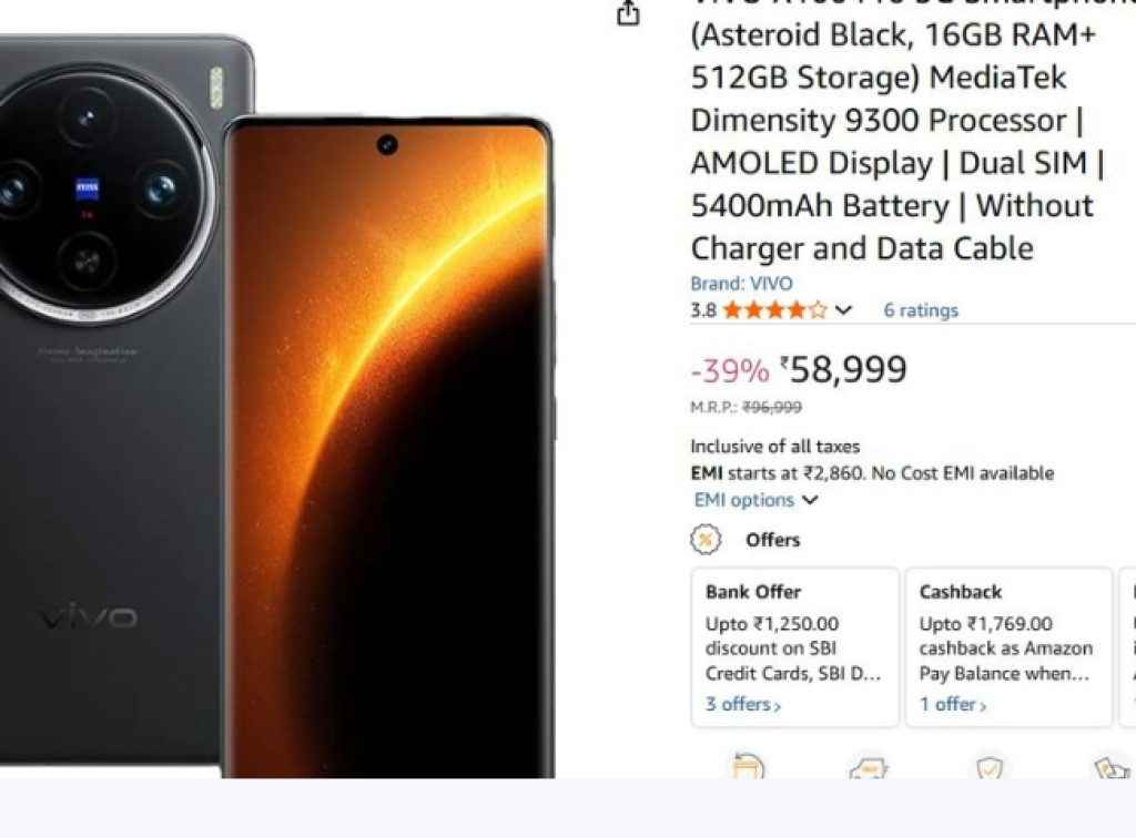 vivo 5g awesome phone massive price